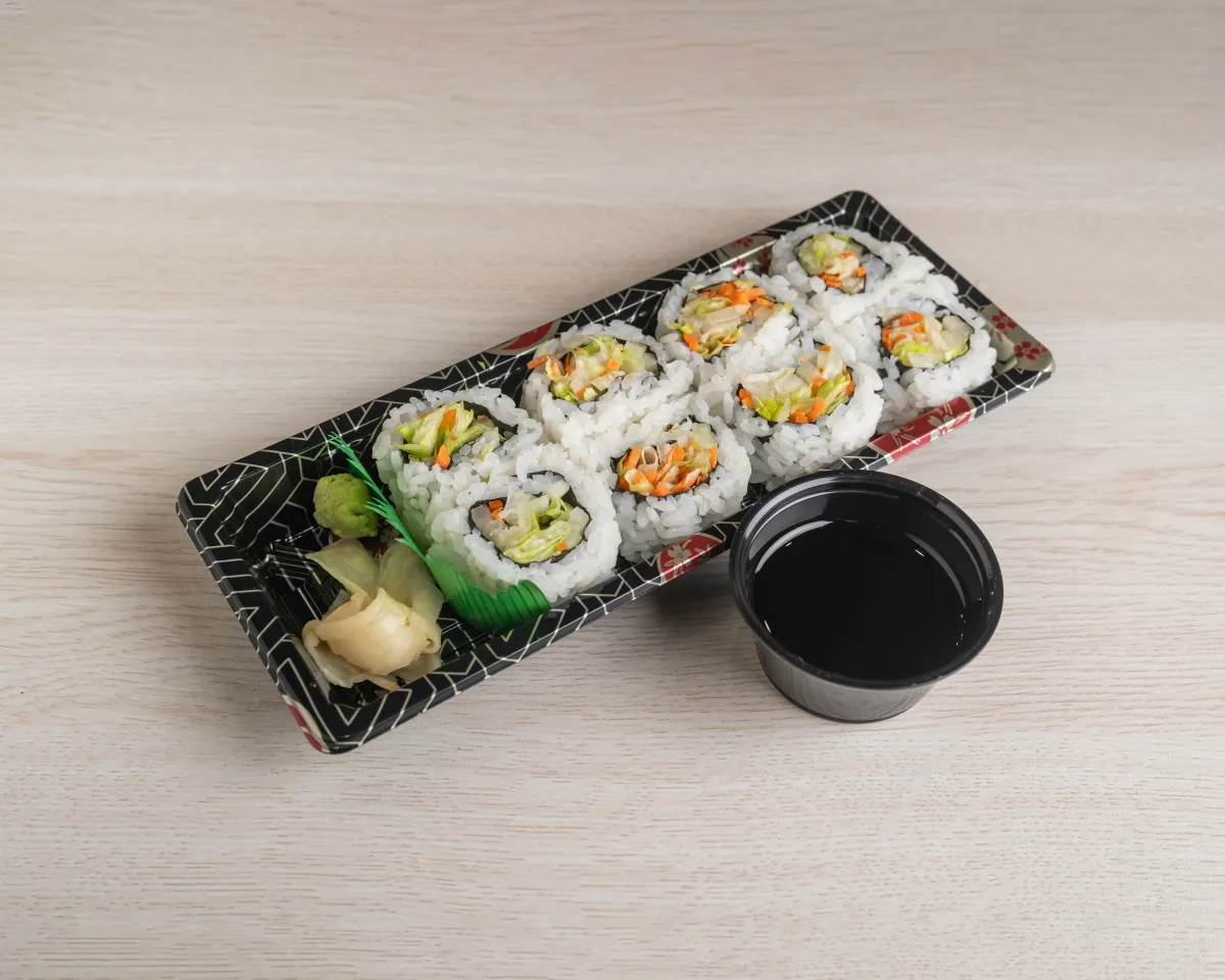 Veggie Roll with cucumber, avocado, and carrot